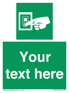 Custom Light Switch Sign